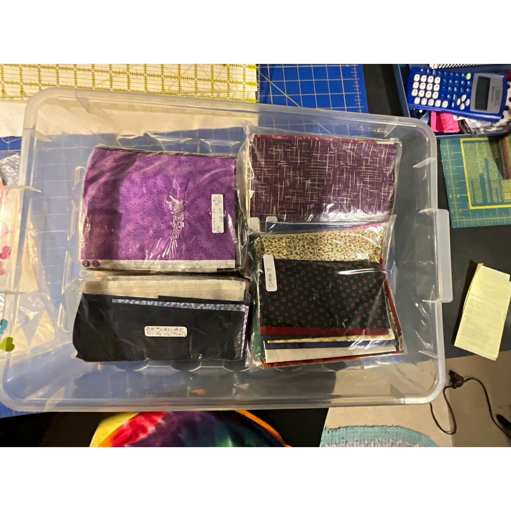Dear Hanna BOM PACK Cotton Quilting Fabric Scrap Pieces Multicolor Sewing Crafts